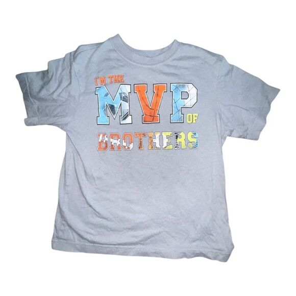 The Children's Place Boys Lot of 9 T-Shirts Gray Green Blue Red Small 5/6 EUC - Picture 9 of 10